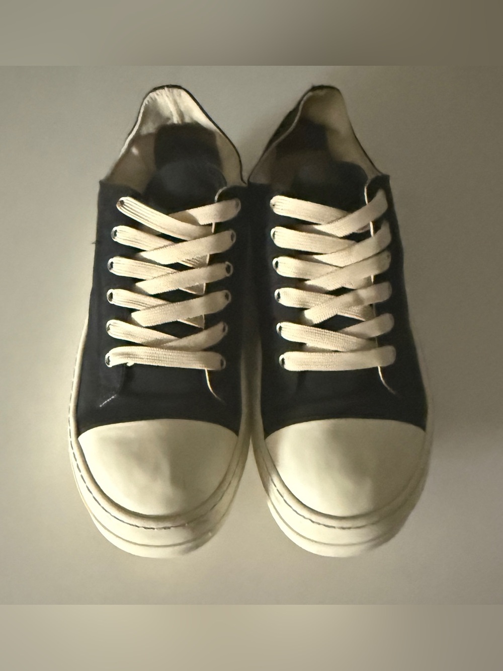 Rick Owens DRKSHDW Low-Top Ramones Sneakers